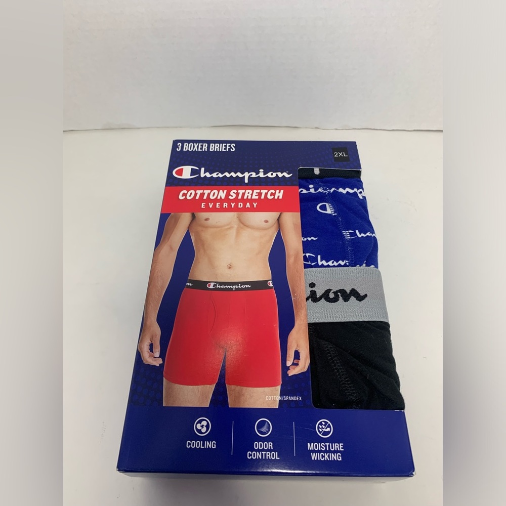 Champion Mens Boxer Briefs Size 2XL